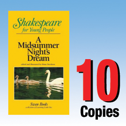 Midsummer Night's Dream (Shakespeare for Young People 10 book set) 10P8005